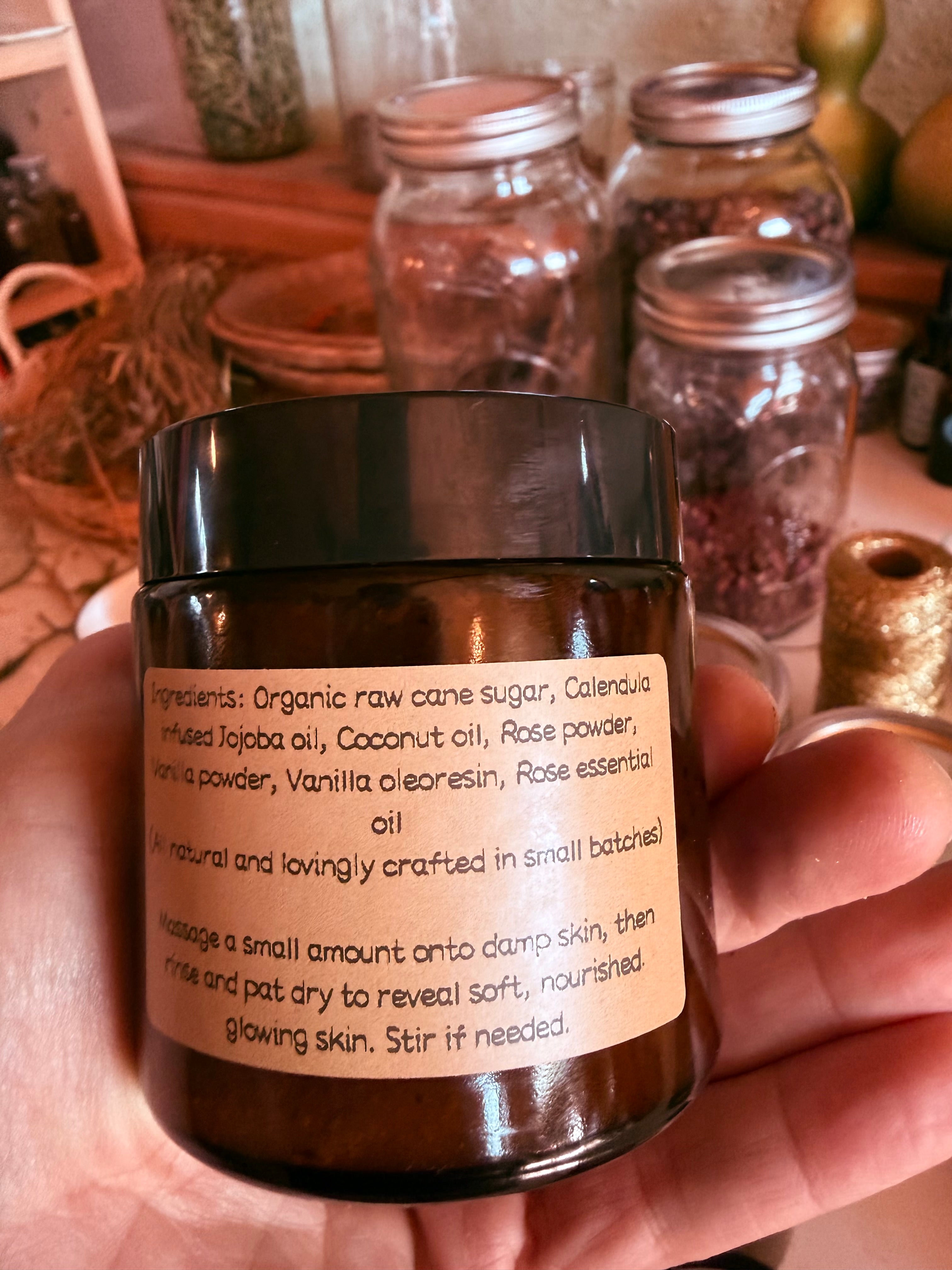 Calendula Rose- Sugar Scrub