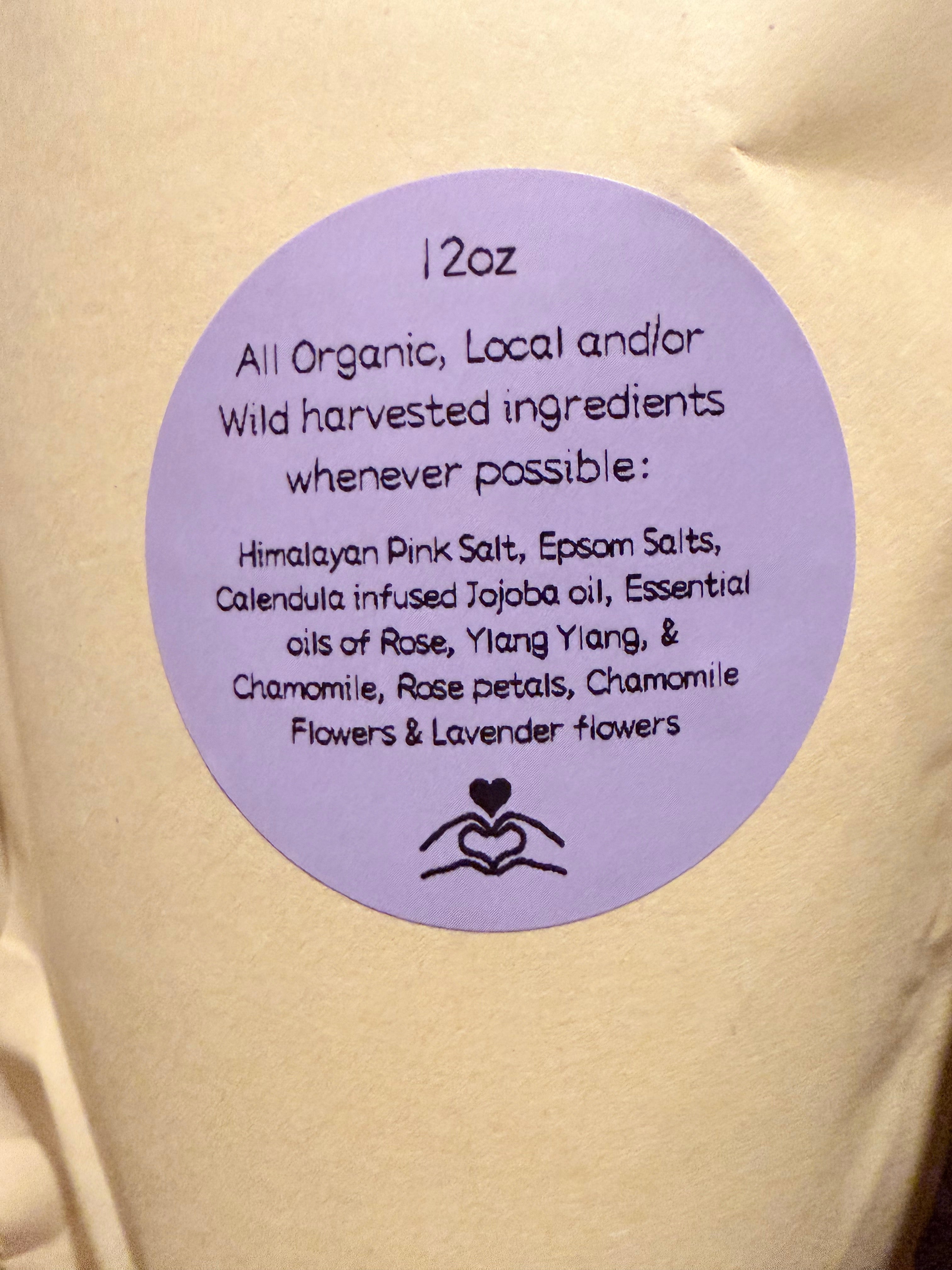 Flowery Bath Salts- 12oz