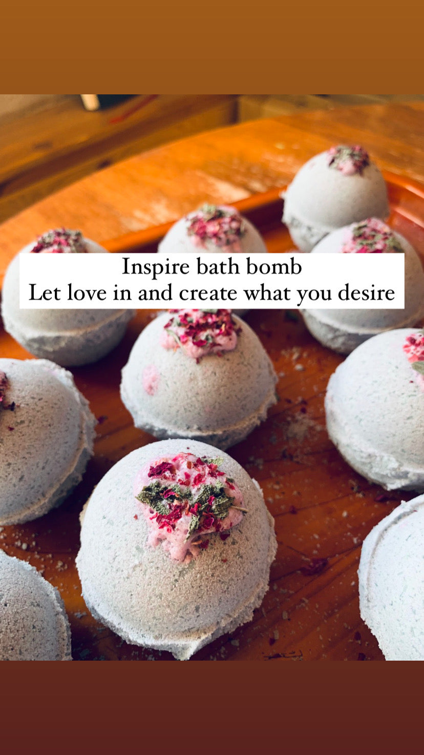 Inspire Me- Herbal Bath Bomb