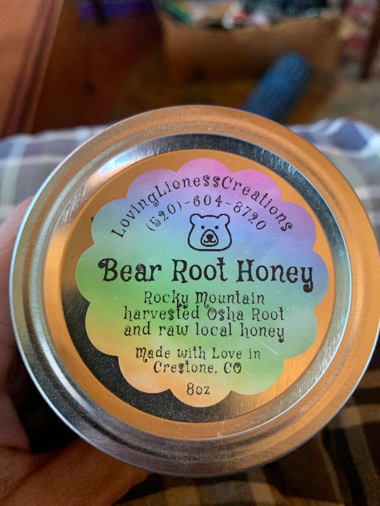 Bear Root Honey-8oz