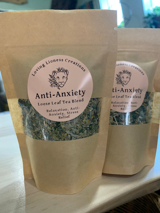 Anti- Anxiety Loose Leaf Tea Blend-1/2 oz