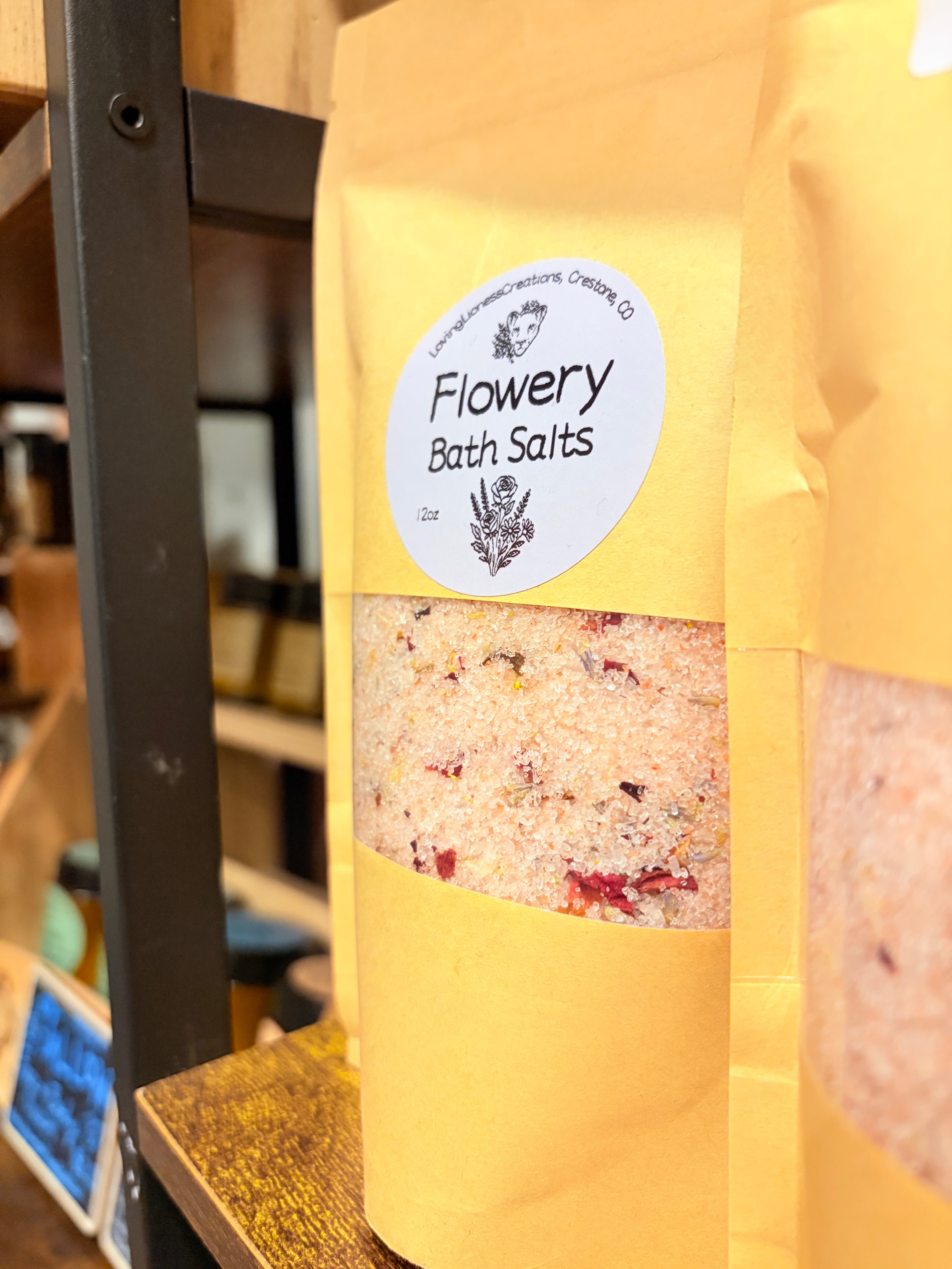 Flowery Bath Salts- 12oz