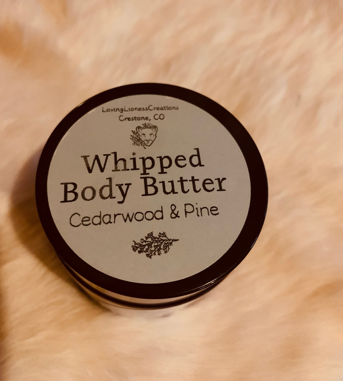 Cedarwood & Pine Whipped Body Butter 4oz