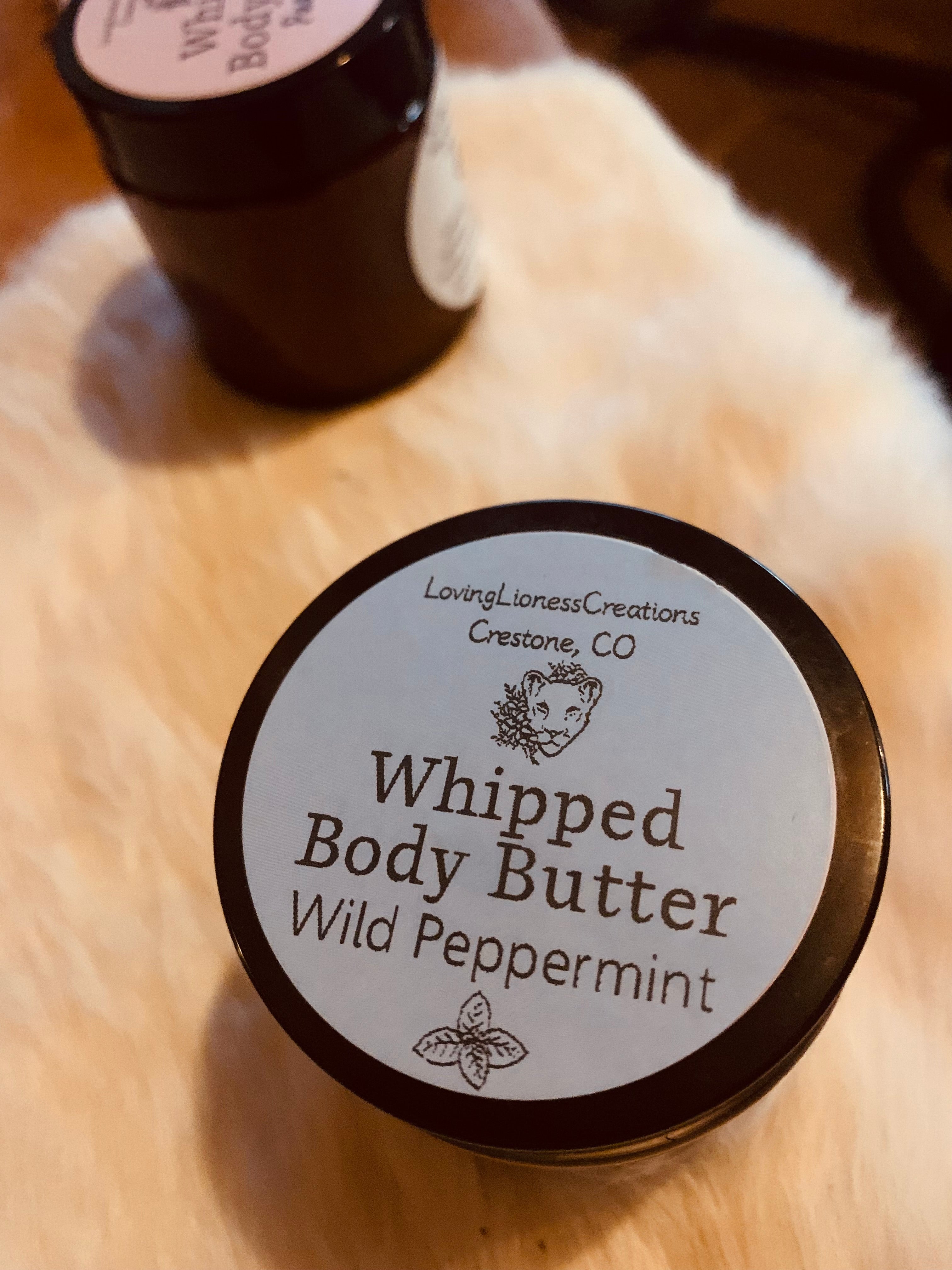 Wild Peppermint Whipped Body Butter 4oz
