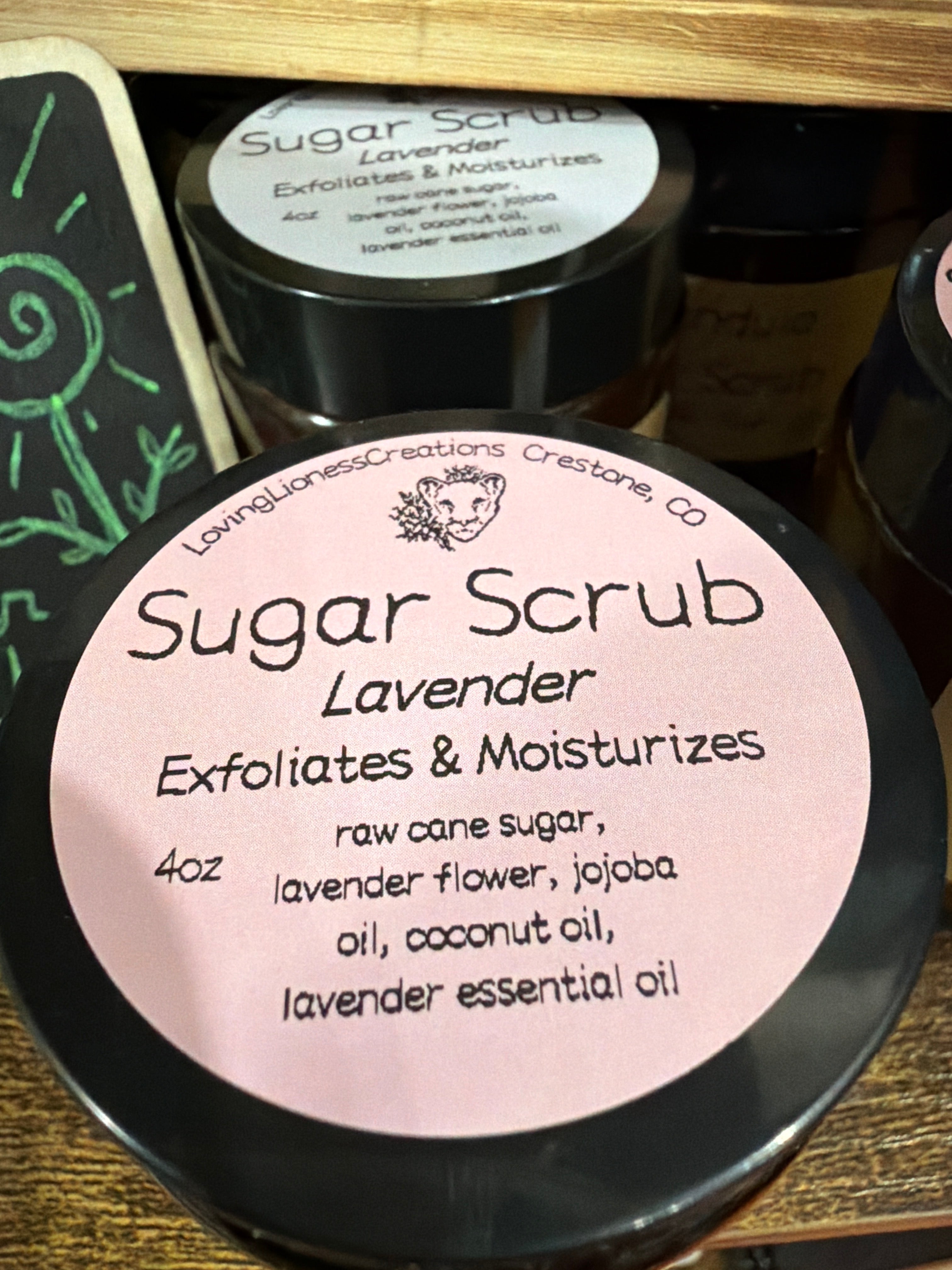 Lavender Sugar Scrub