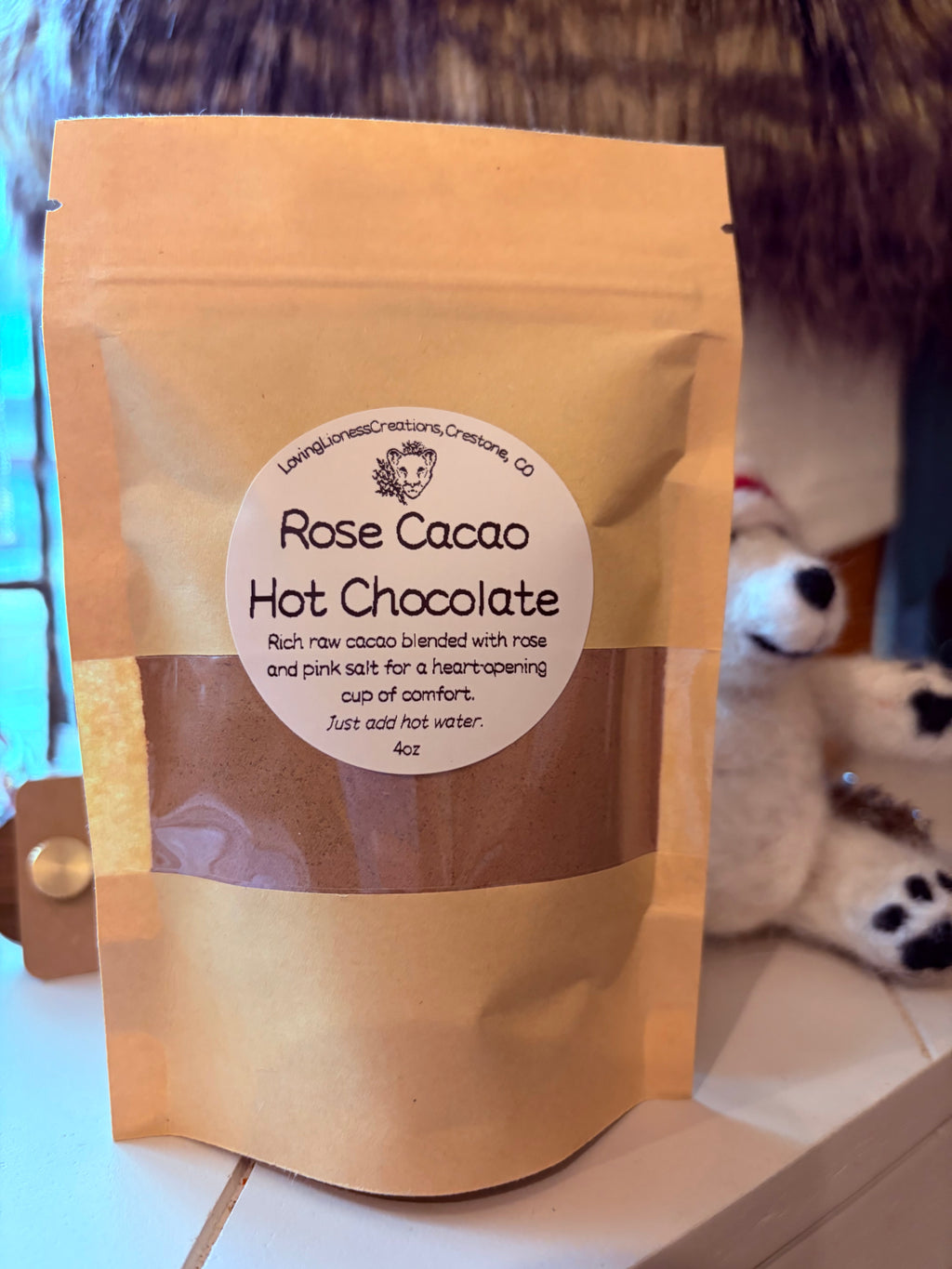 Rose Cacao Hot Chocolate Mix- 4oz
