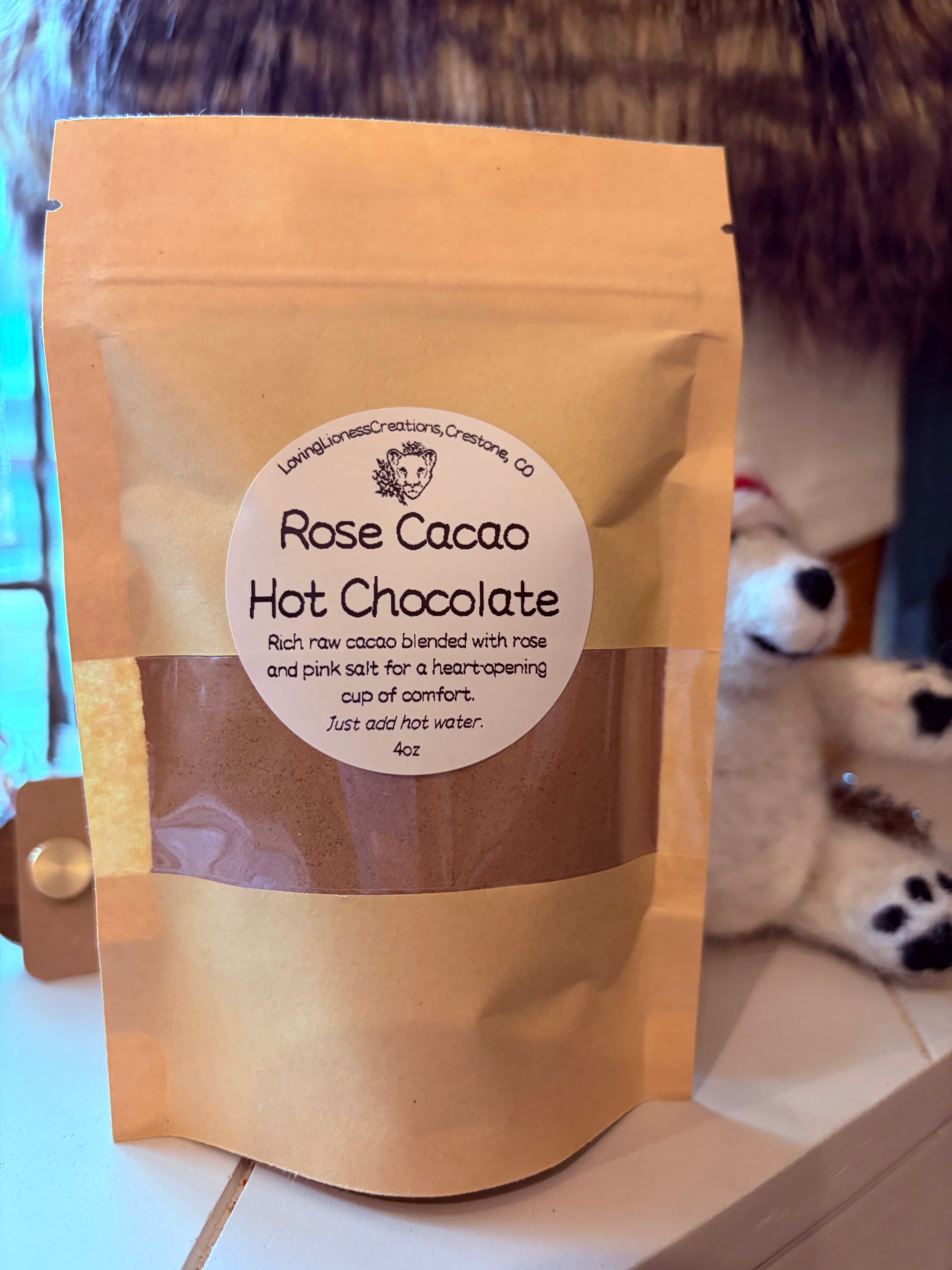 Rose Cacao Hot Chocolate Mix- 4oz