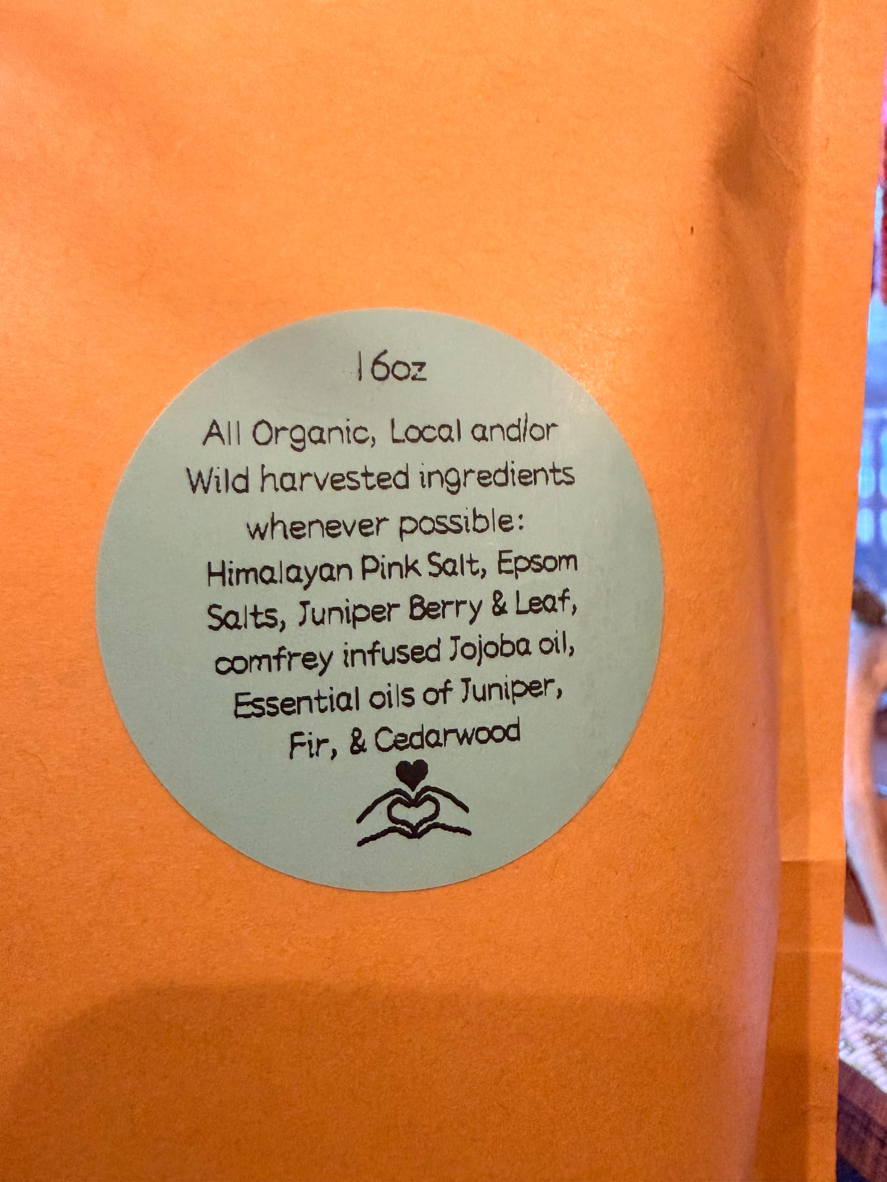 Evergreen Forest Bath Salts- 16oz